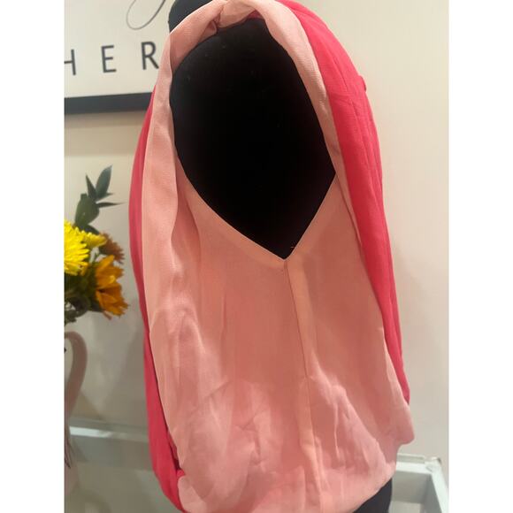 Sleeveless Multi-Pink Sheer Bodysuit - Picture 5 of 9